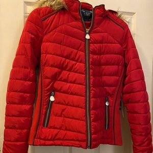 NWT Red Puffy Coat